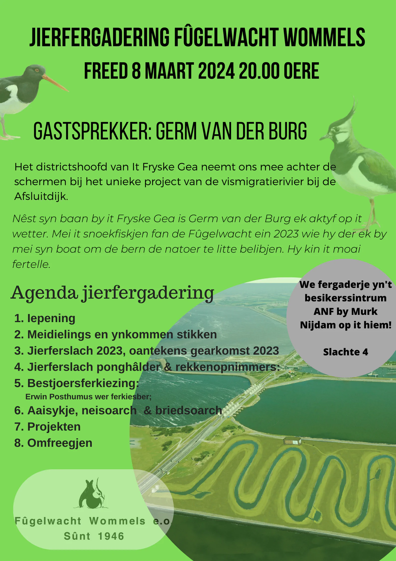Jierfergadering 8 Maart